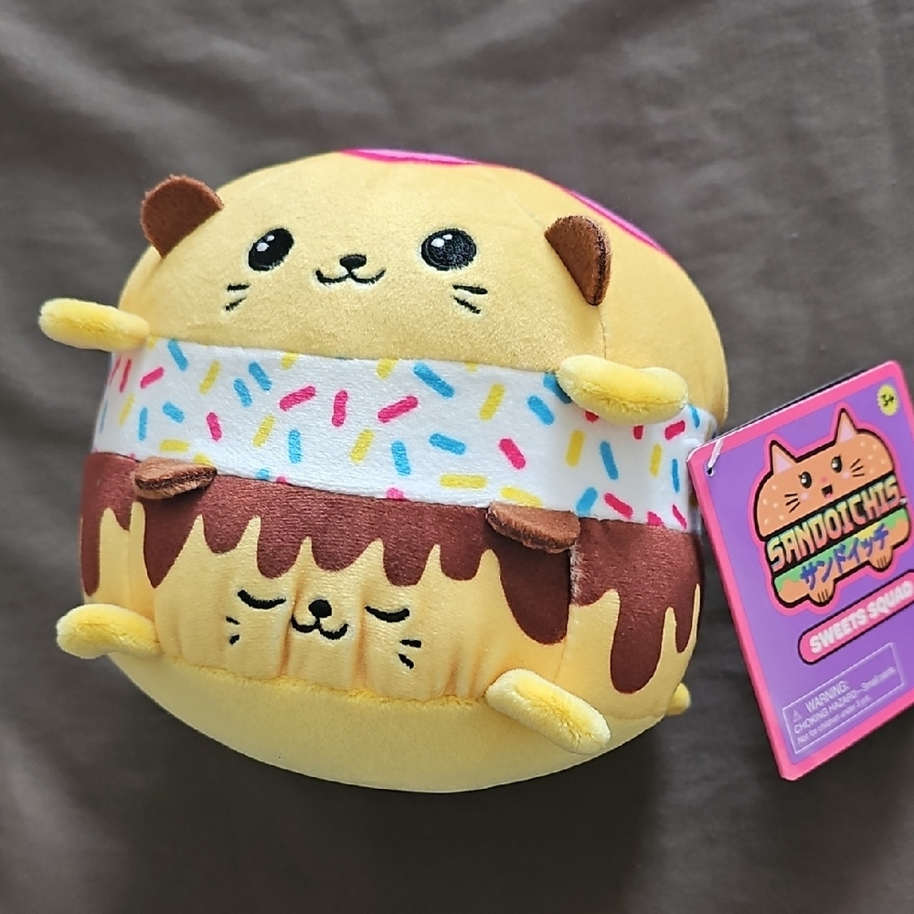 Plush Toy - Yellow and Brown